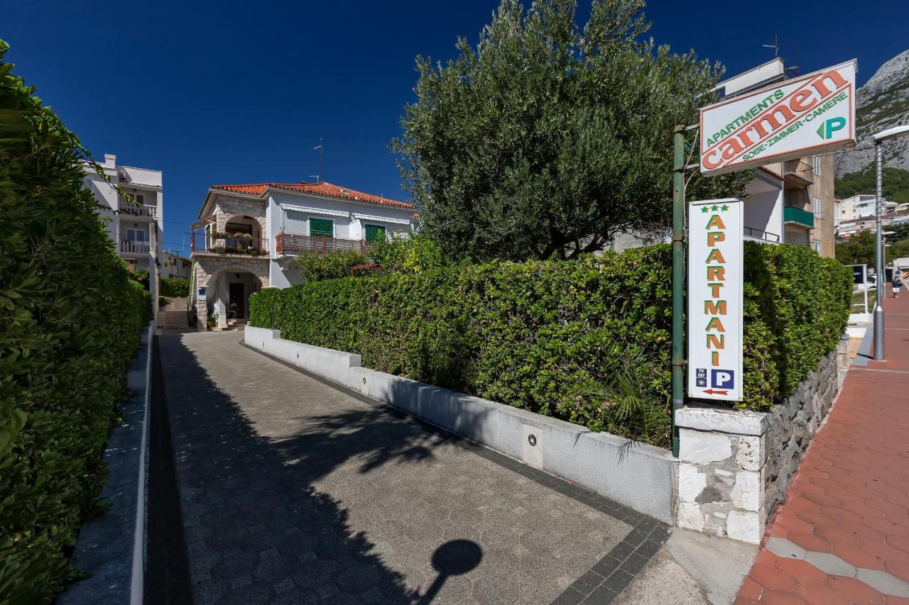 מאקרסקה Apartments Carmen מראה חיצוני תמונה